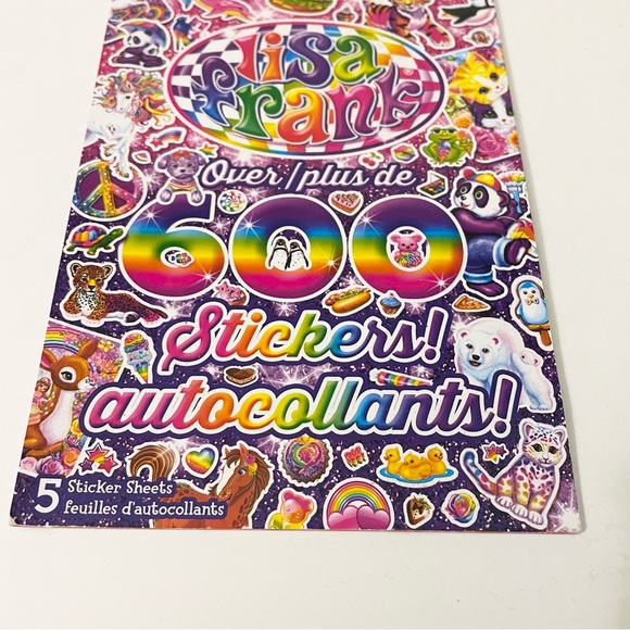 Lisa Frank Over 600 Stickers - Picture 3 of 16